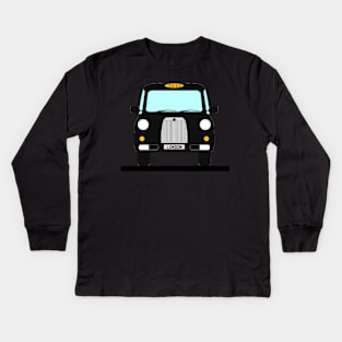 London Taxi Cab Kids Long Sleeve T-Shirt